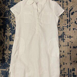 White Linen Vineyards Vines Dress